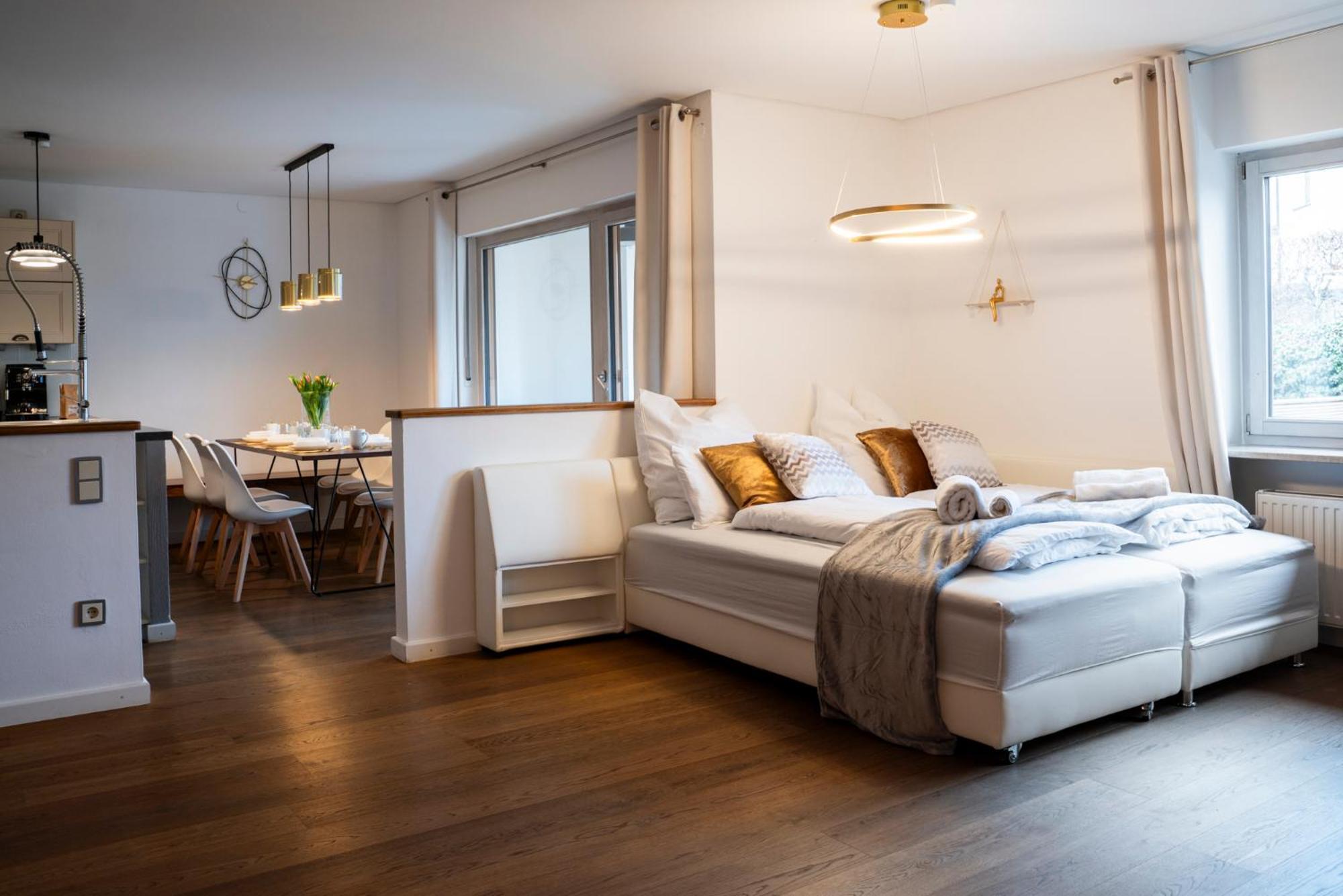 130M2 Loft - Balkon, Smart Tv, Badewanne, Kaffee Apartment Rosenheim Luaran gambar
