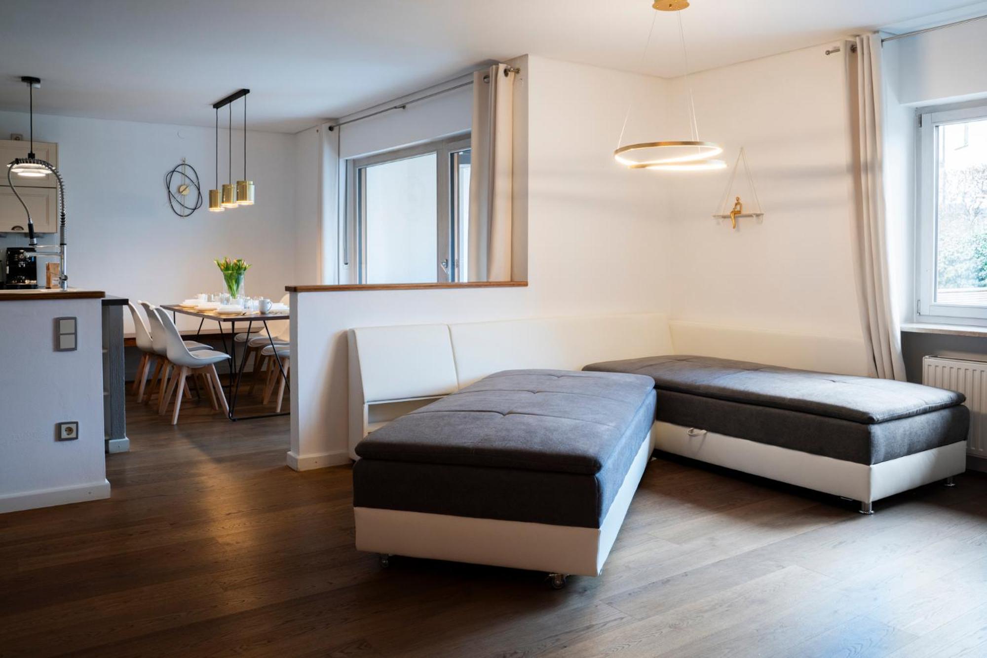 130M2 Loft - Balkon, Smart Tv, Badewanne, Kaffee Apartment Rosenheim Luaran gambar
