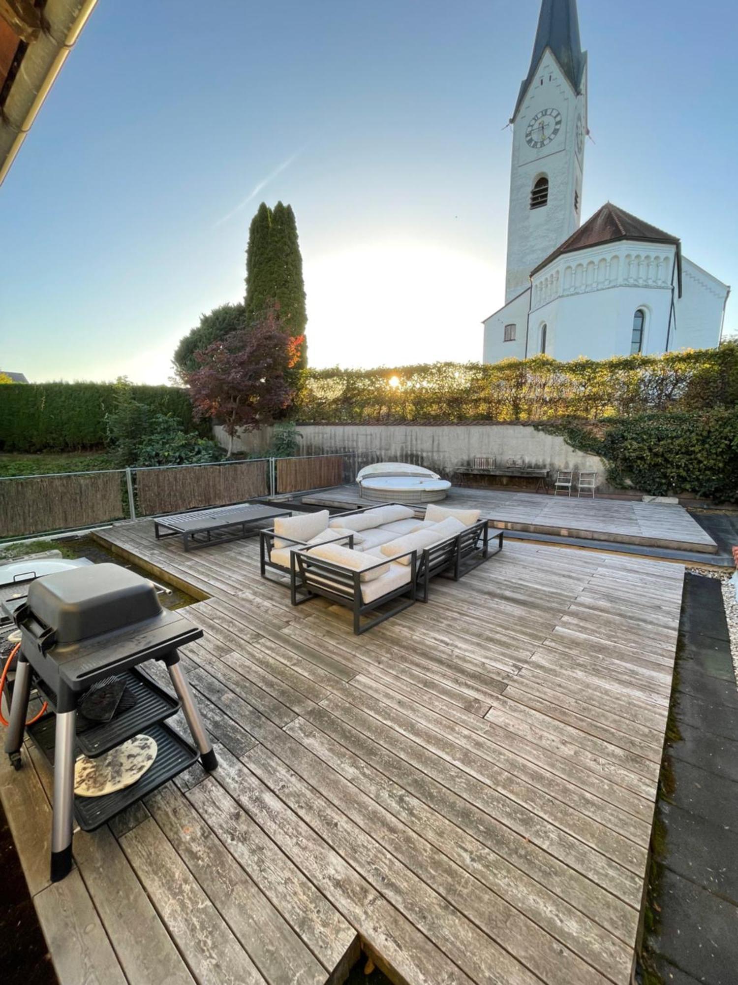 130M2 Loft - Balkon, Smart Tv, Badewanne, Kaffee Apartment Rosenheim Luaran gambar